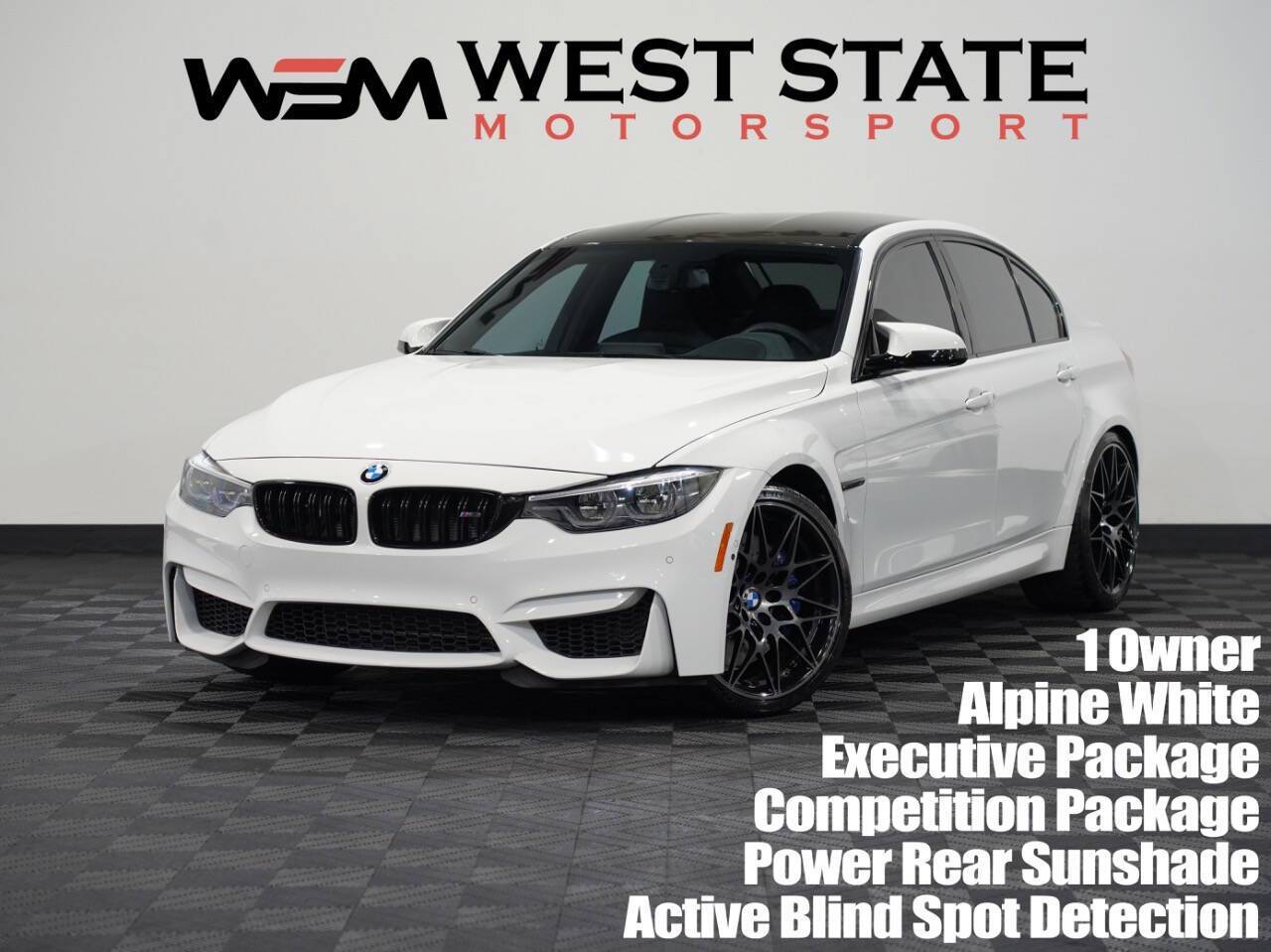 2018 BMW M3 CS — Sedan — 15,043 mi — Federal Way, WA