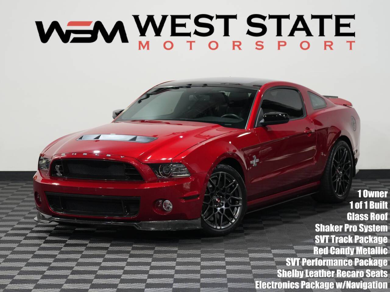2013 Ford Mustang Shelby GT500 — Coupe — 14,115 mi — Federal Way, WA