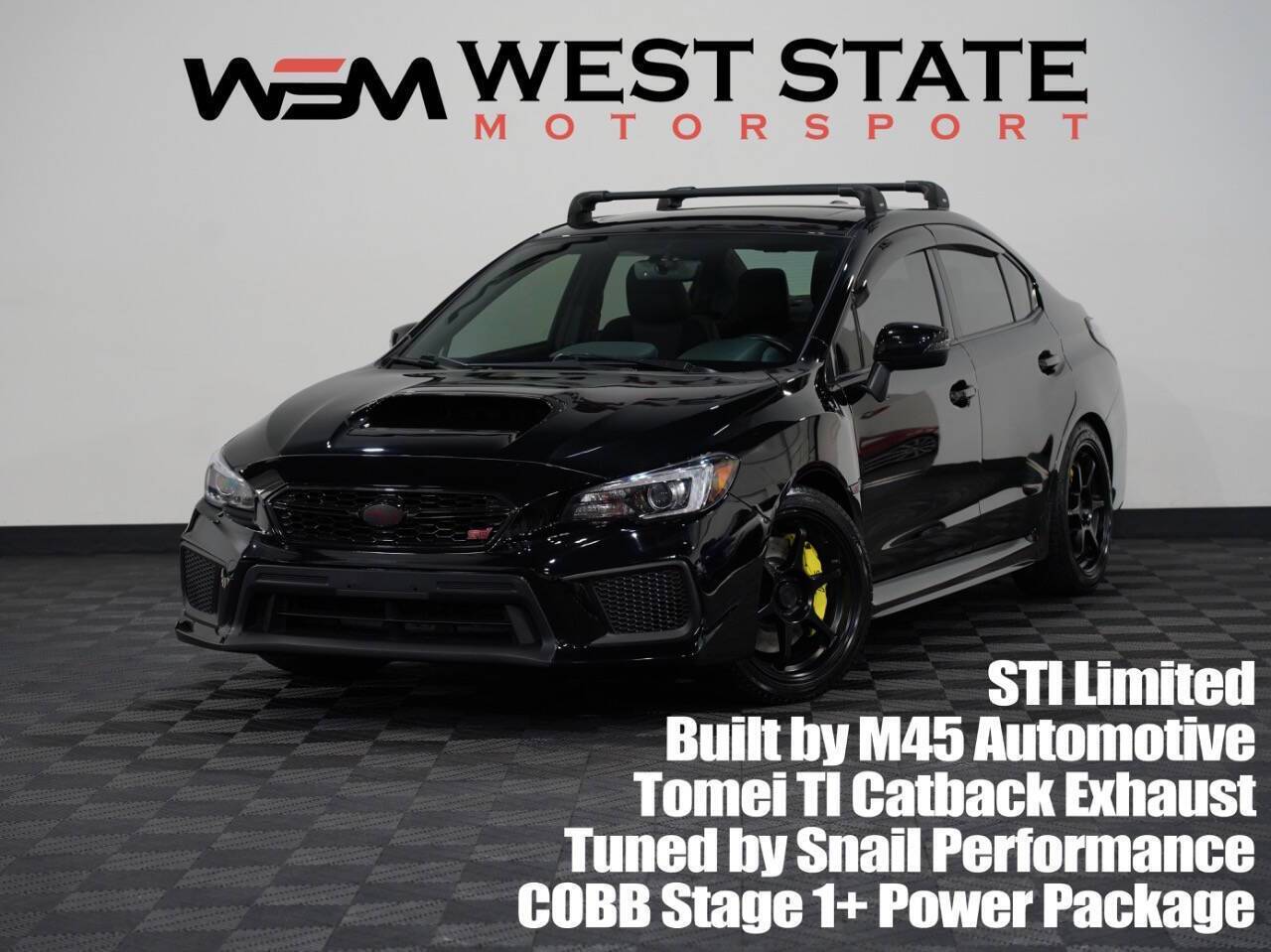 2018 Subaru WRX STI Limited — Sedan — 39,088 mi — Federal Way, WA
