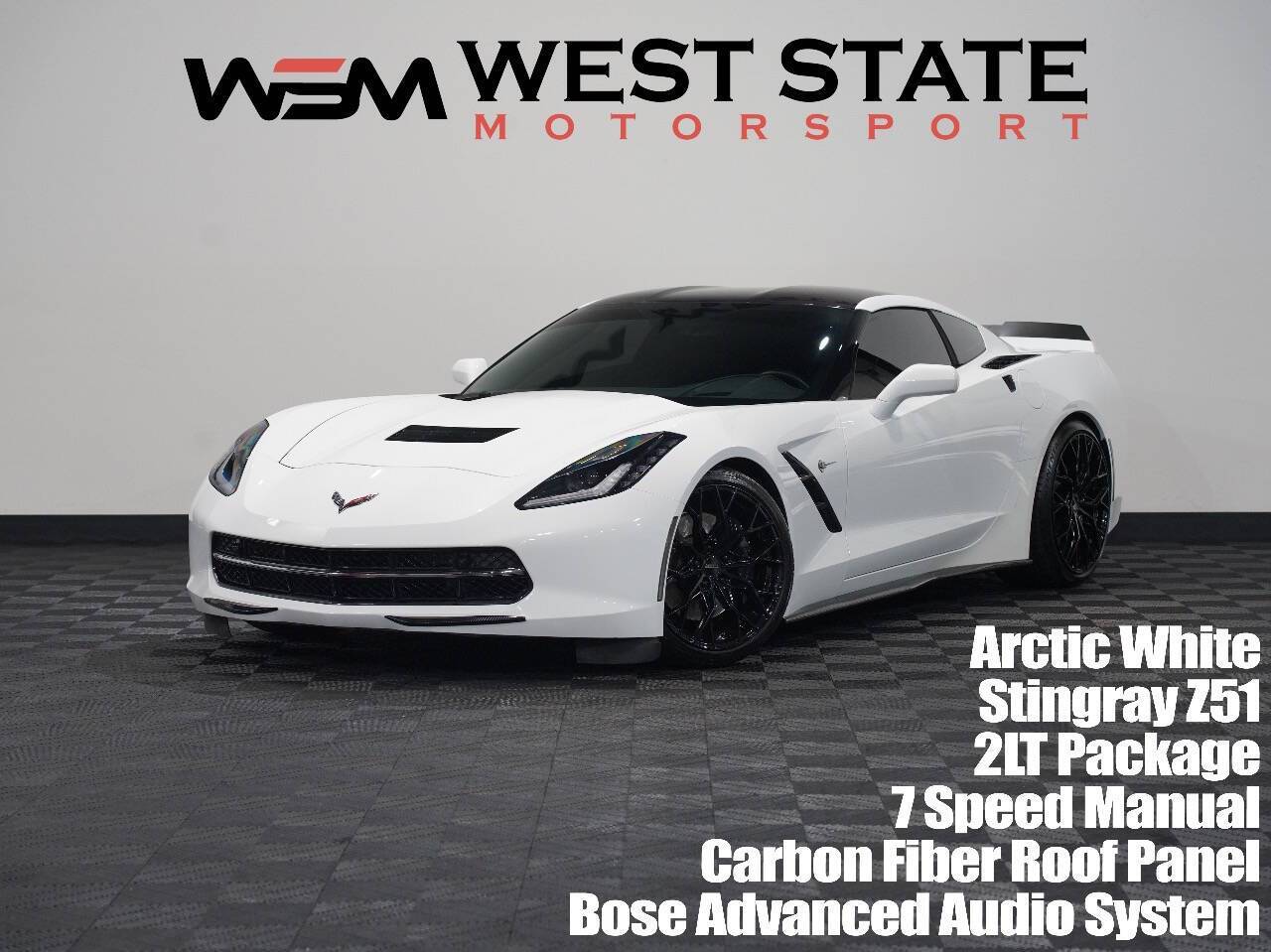 2016 Chevrolet Corvette Z51 2LT — Coupe — 34,091 mi — Federal Way, WA