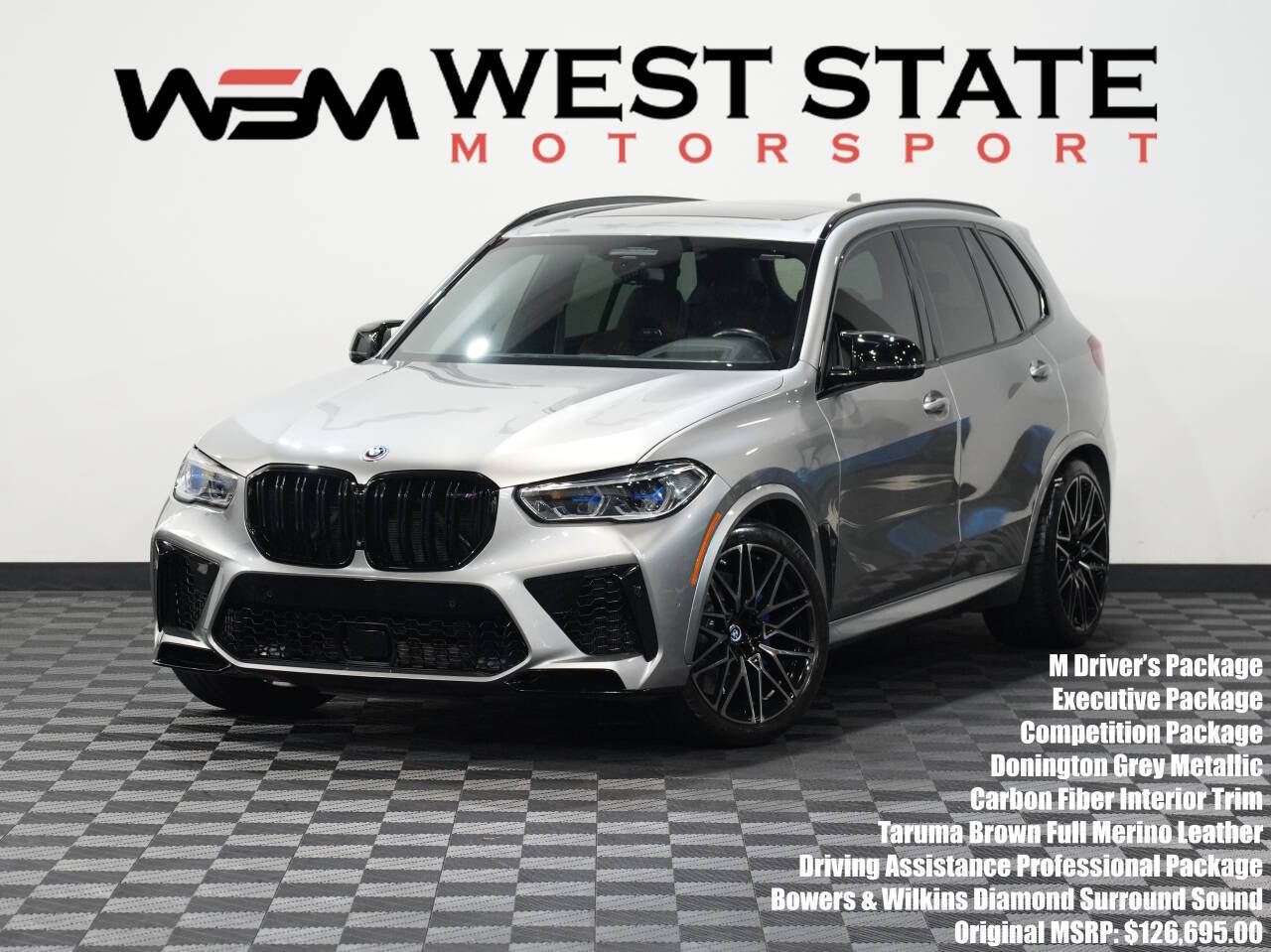 2021 BMW X5 M Standard — SUV — 45,649 mi — Federal Way, WA