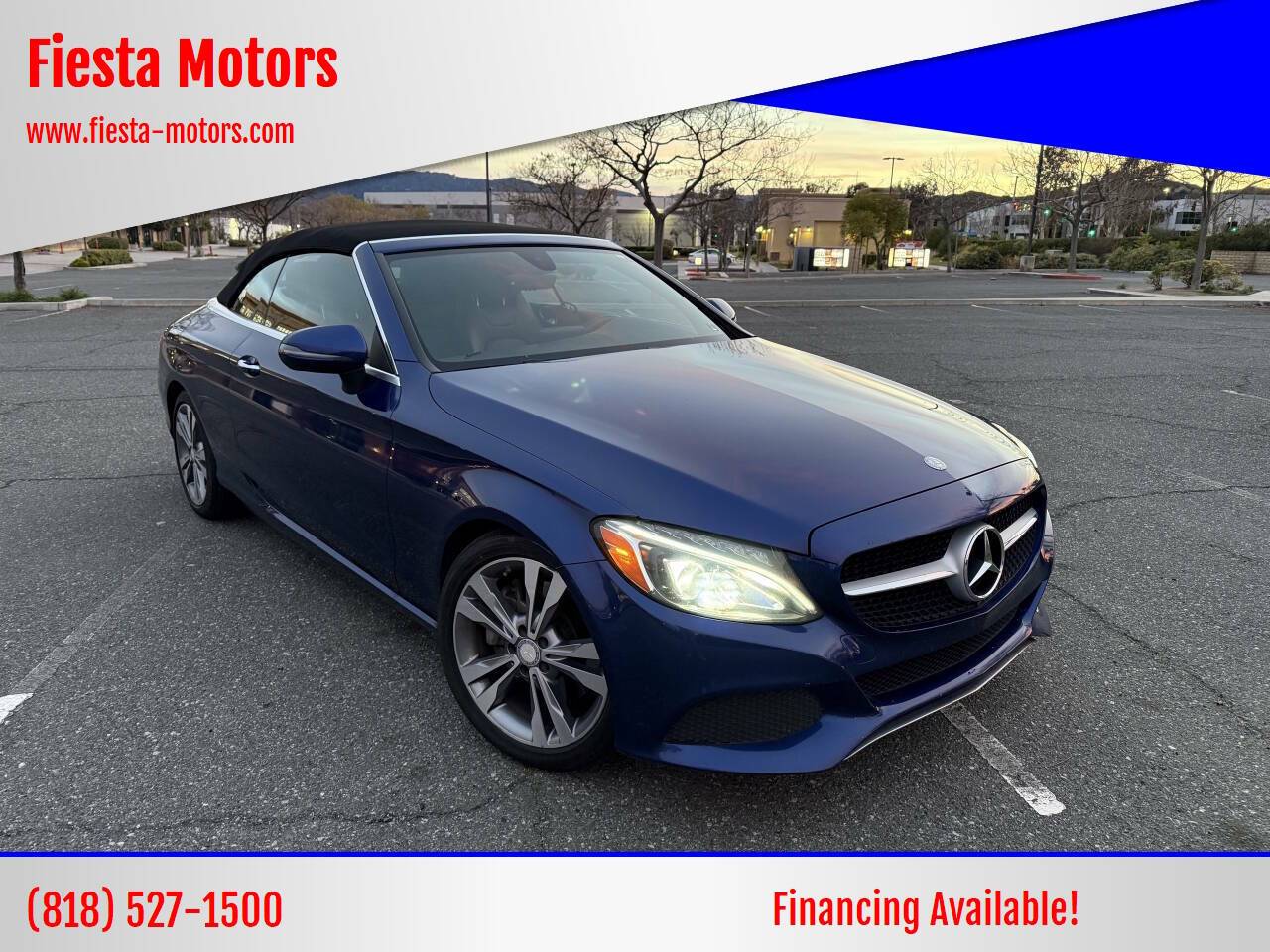 2017 Mercedes-Benz C-Class C 300 — Convertible — 104,974 mi — Winnetka, CA