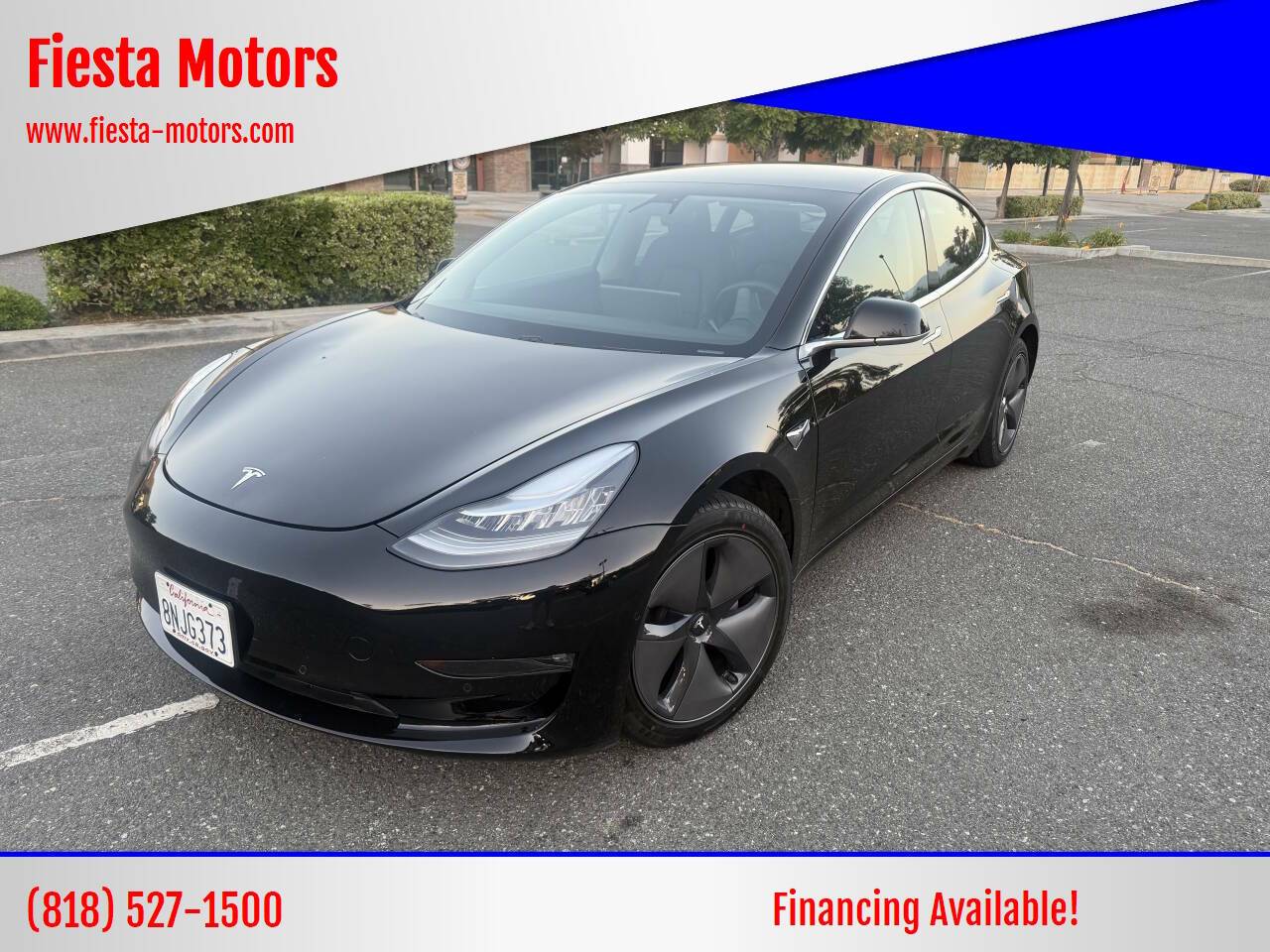 2020 Tesla Model 3 Standard Range Plus — Sedan — 47,737 mi — Winnetka, CA