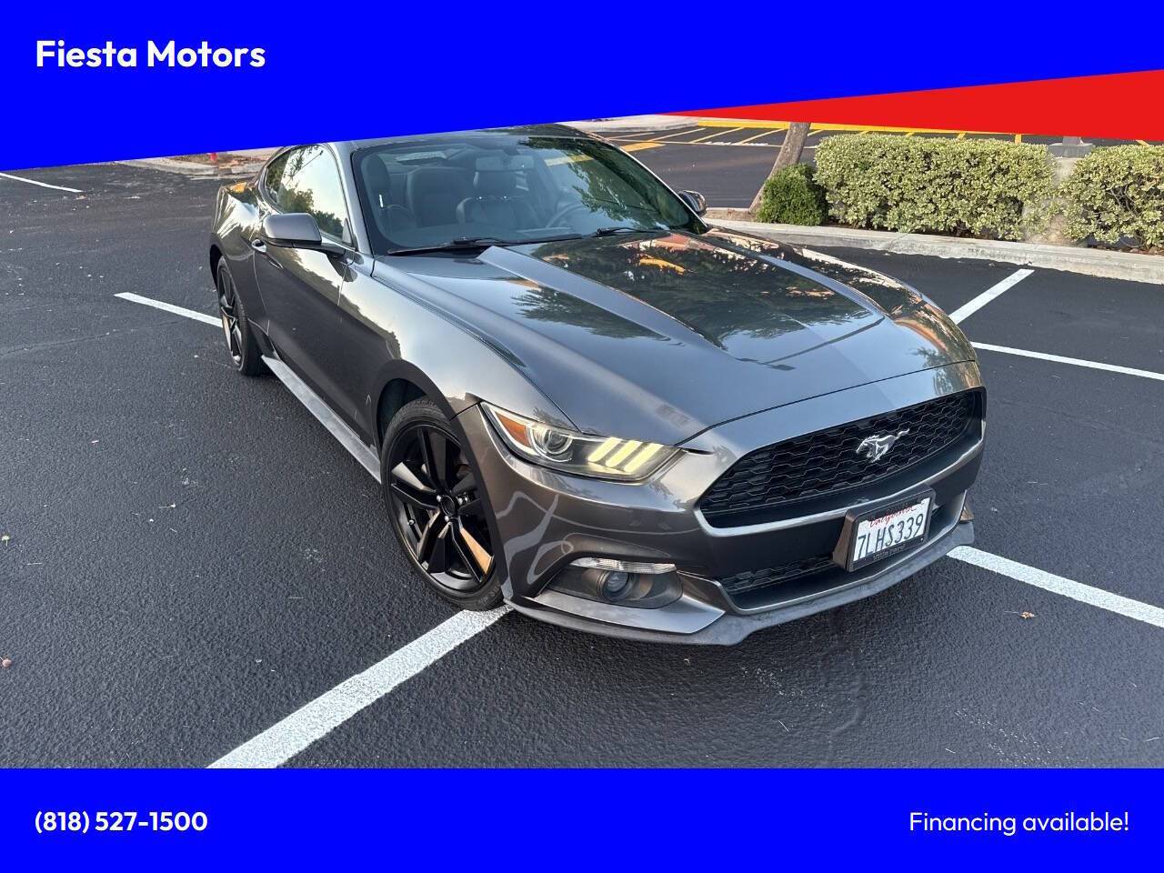 2015 Ford Mustang EcoBoost Premium — Coupe — 117,621 mi — Winnetka, CA