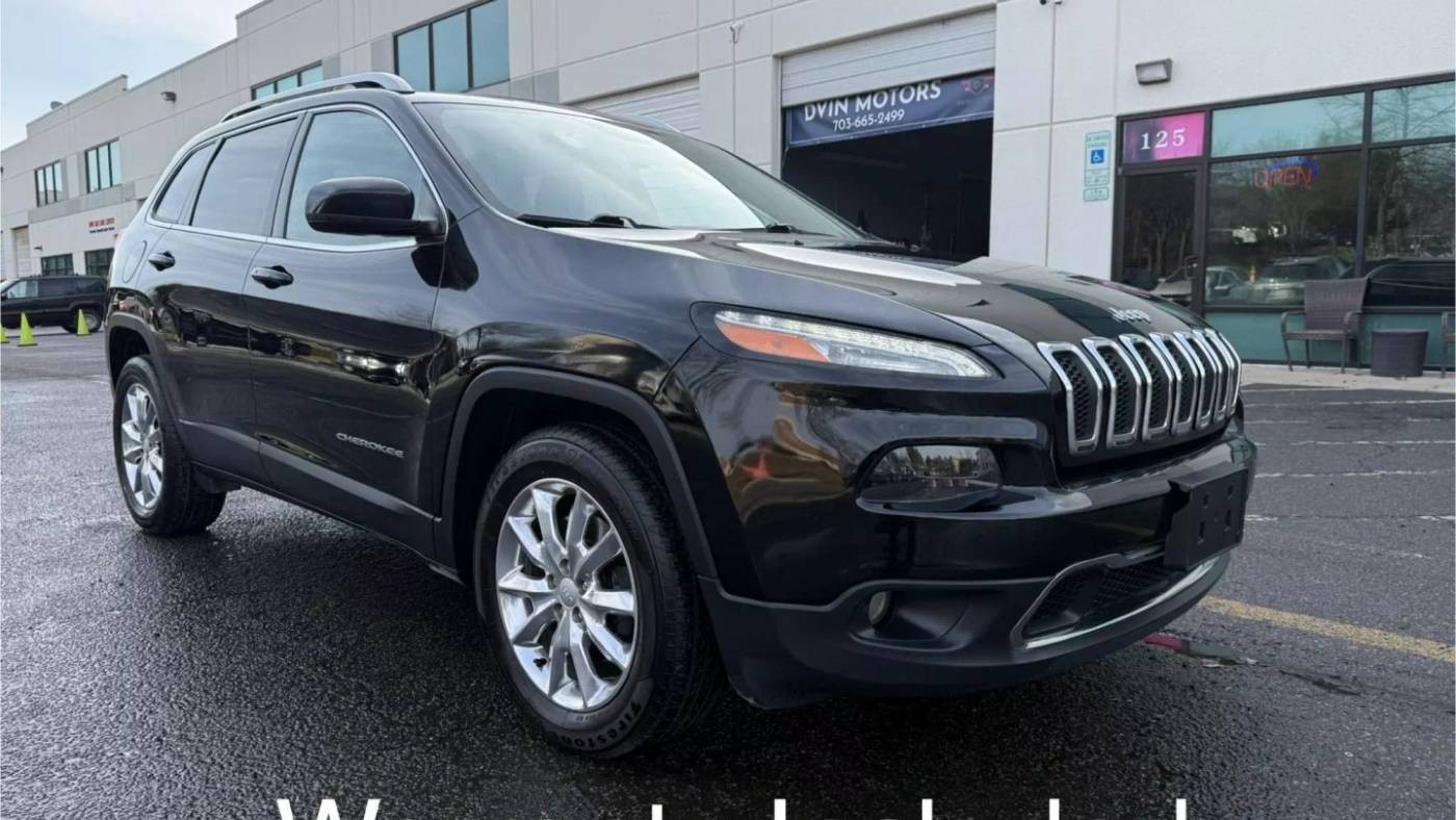 2017 Jeep Cherokee Limited — SUV — 75,456 mi — Sterling, VA