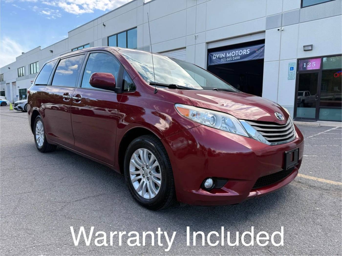 2012 Toyota Sienna XLE — Minivan — 139,521 mi — Sterling, VA