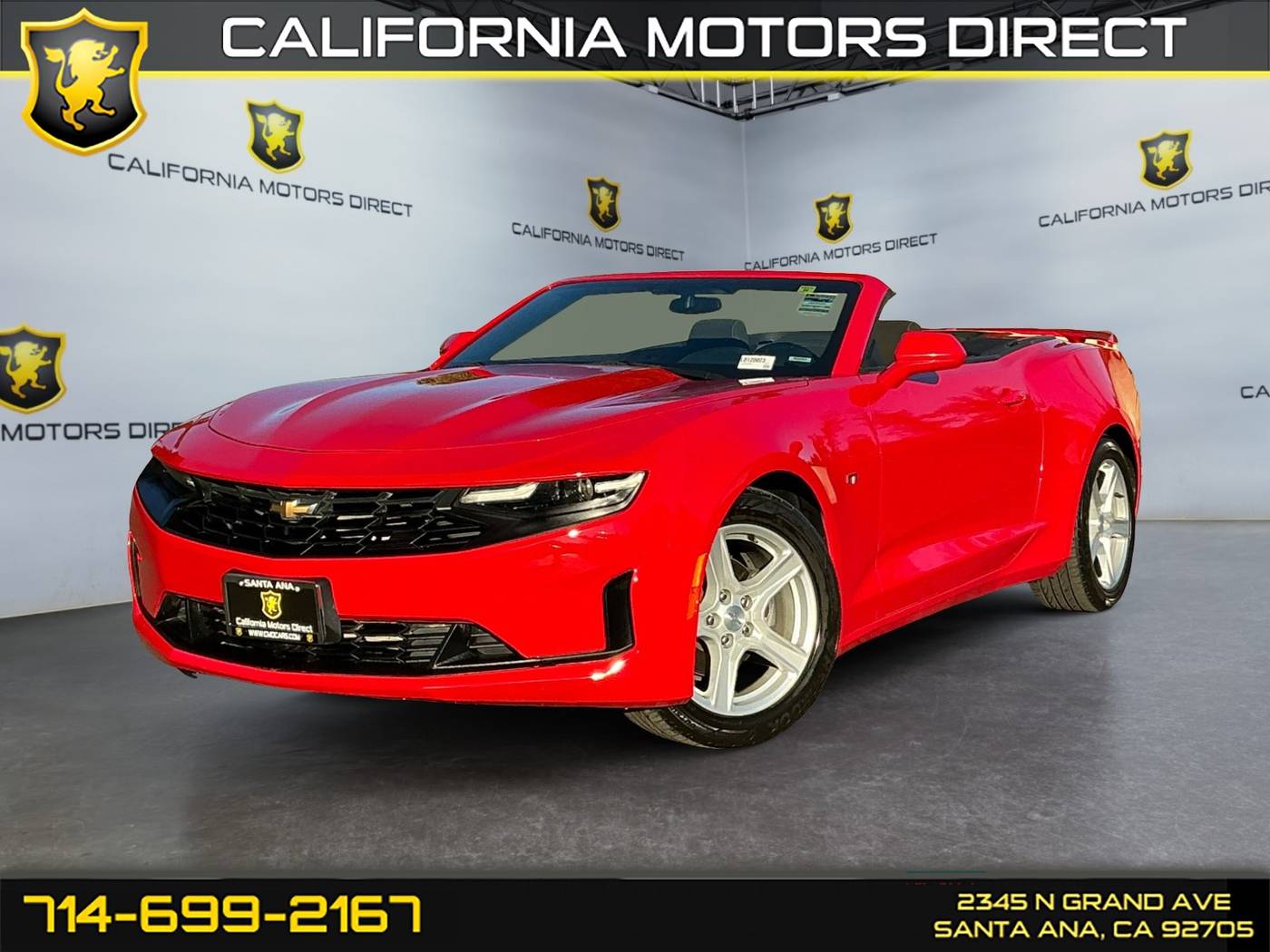 2020 Chevrolet Camaro 1LT — Convertible — 80,288 mi — Santa Ana, CA