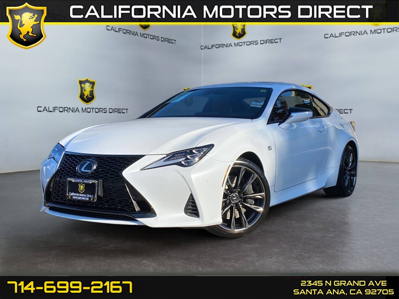 2023 Lexus RC RC 350 F SPORT — Coupe — 16,504 mi — Santa Ana, CA