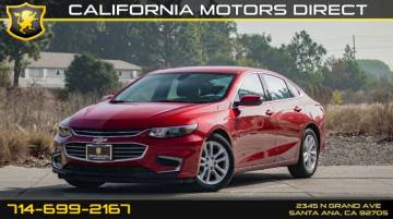 18 Chevrolet Malibu Lt With 1lt For Sale In Santa Ana Ca Truecar