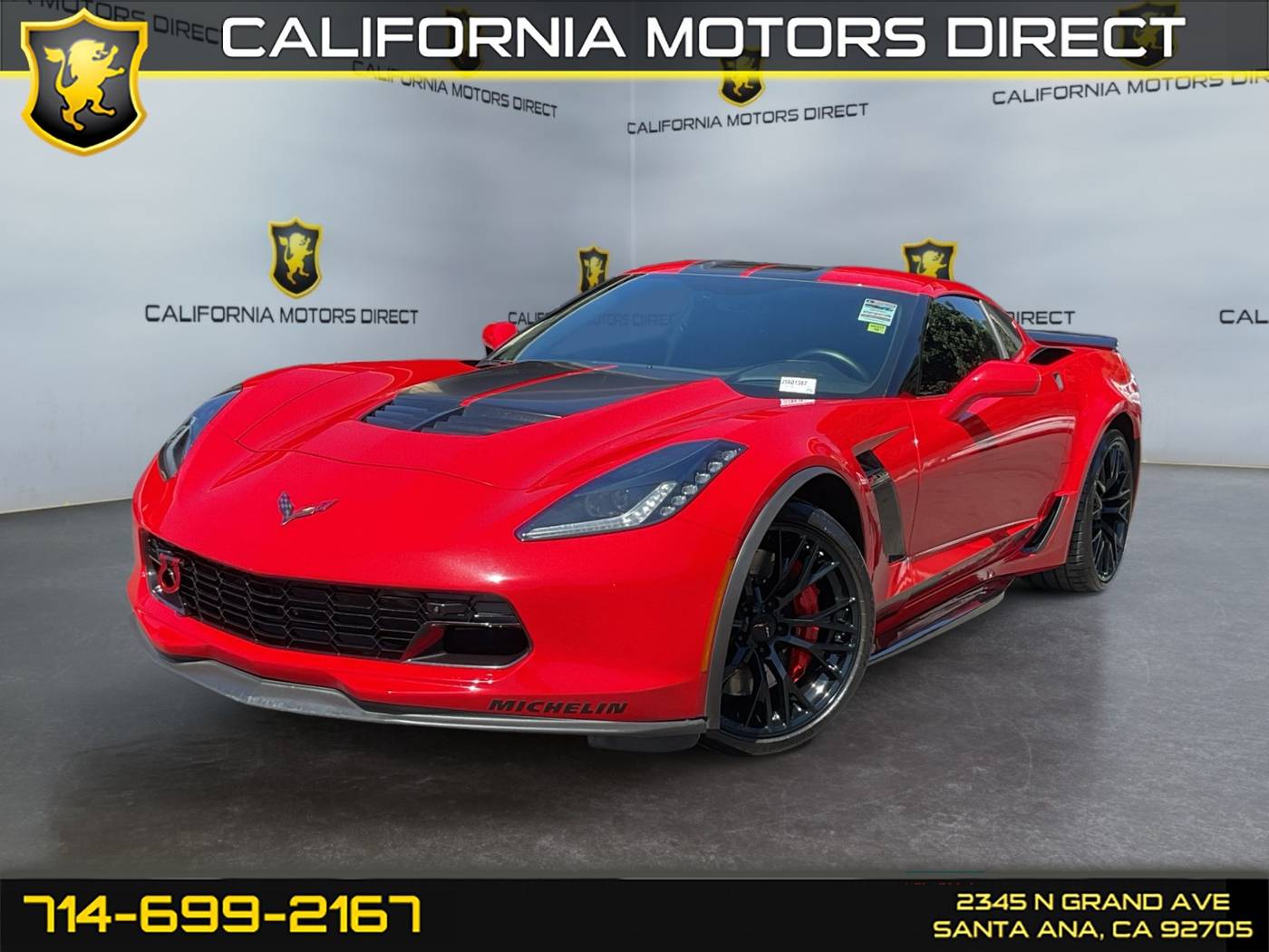 2018 Chevrolet Corvette Z06 2LZ — Coupe — 59,138 mi — Santa Ana, CA