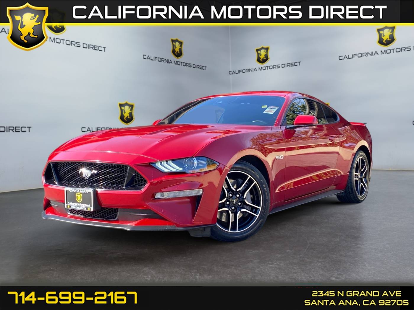 2021 Ford Mustang GT — Coupe — 21,518 mi — Santa Ana, CA