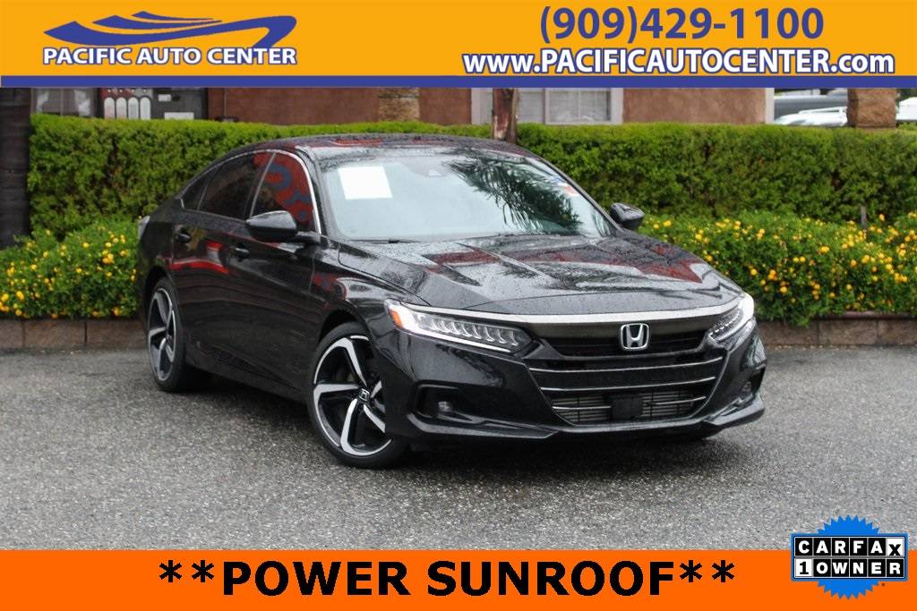 2022 Honda Accord Sport — Sedan — 25,947 mi — Fontana, CA