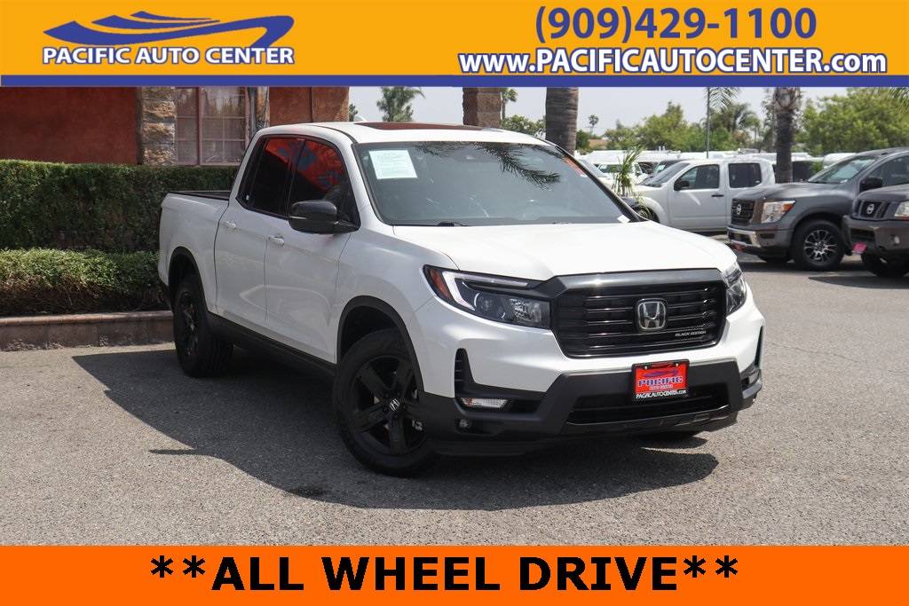 2022 Honda Ridgeline Black Edition — Pickup Truck — 27,884 mi — Fontana, CA