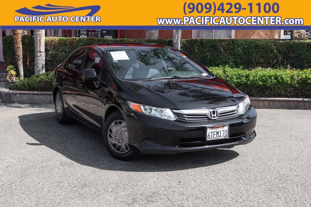 2012 Honda Civic LX — Sedan — 76,969 mi — Fontana, CA