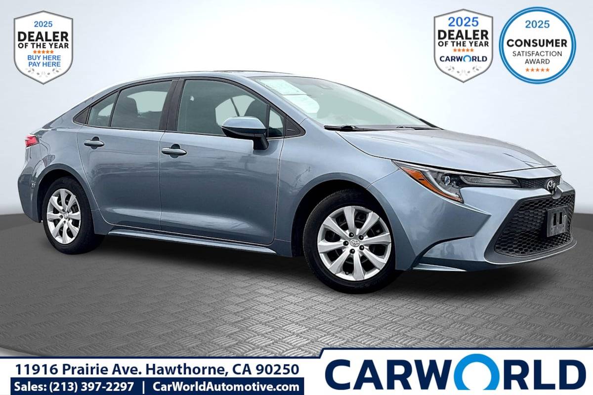 2021 Toyota Corolla LE — Sedan — 62,454 mi — Hawthorne, CA