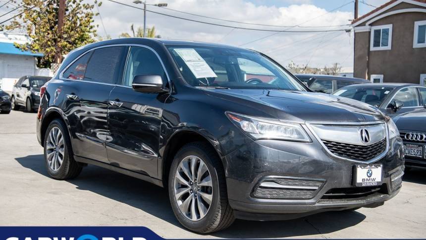 2014 Acura MDX Technology with Entertainment Package — SUV — 71,216 mi — Hawthorne, CA