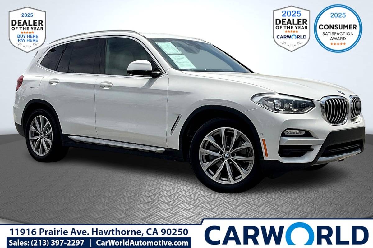 2019 BMW X3 30i — SUV — 80,402 mi — Hawthorne, CA