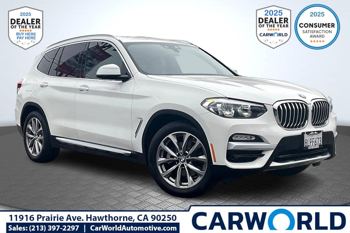 2019 BMW X3 30i — SUV — 59,148 mi — Hawthorne, CA