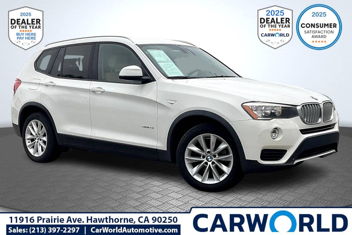 2017 BMW X3 28i — SUV — 62,706 mi — Hawthorne, CA