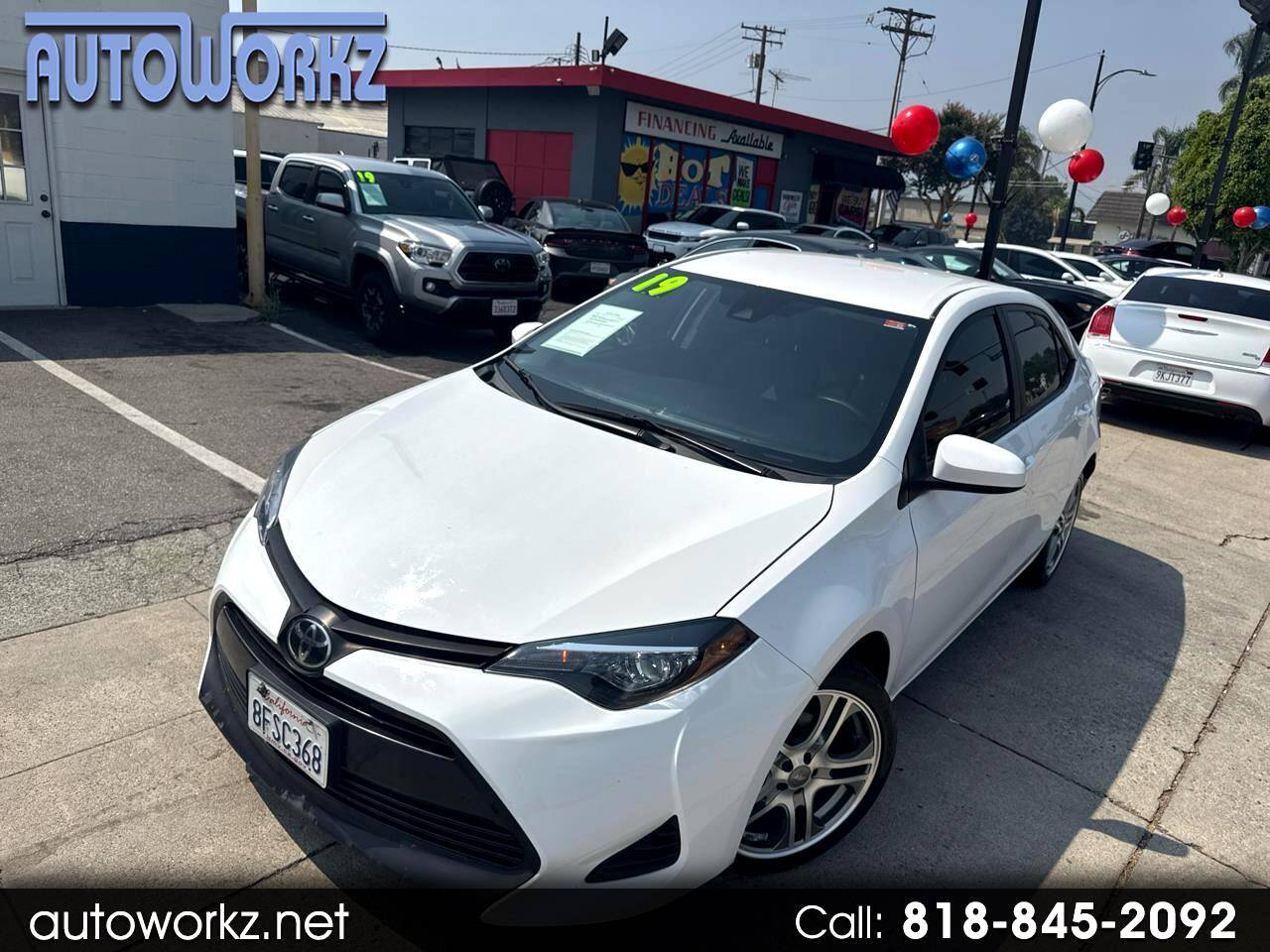 2019 Toyota Corolla LE — Sedan — 52,840 mi — Burbank, CA