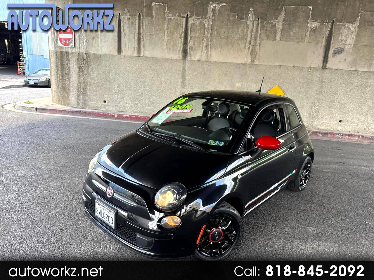 2016 FIAT 500 Pop — Hatchback — 35,172 mi — Burbank, CA