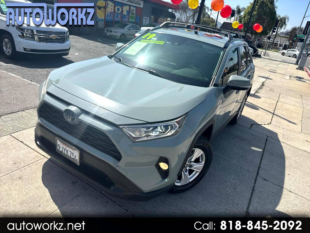 2019 Toyota RAV4 Hybrid XLE — SUV — 142,939 mi — Burbank, CA