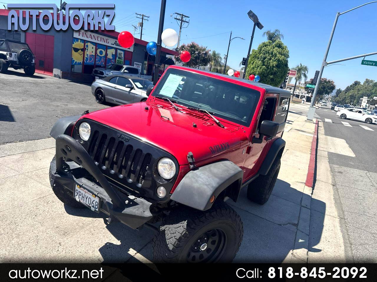 2014 Jeep Wrangler Willys Wheeler — SUV — 138,812 mi — Burbank, CA