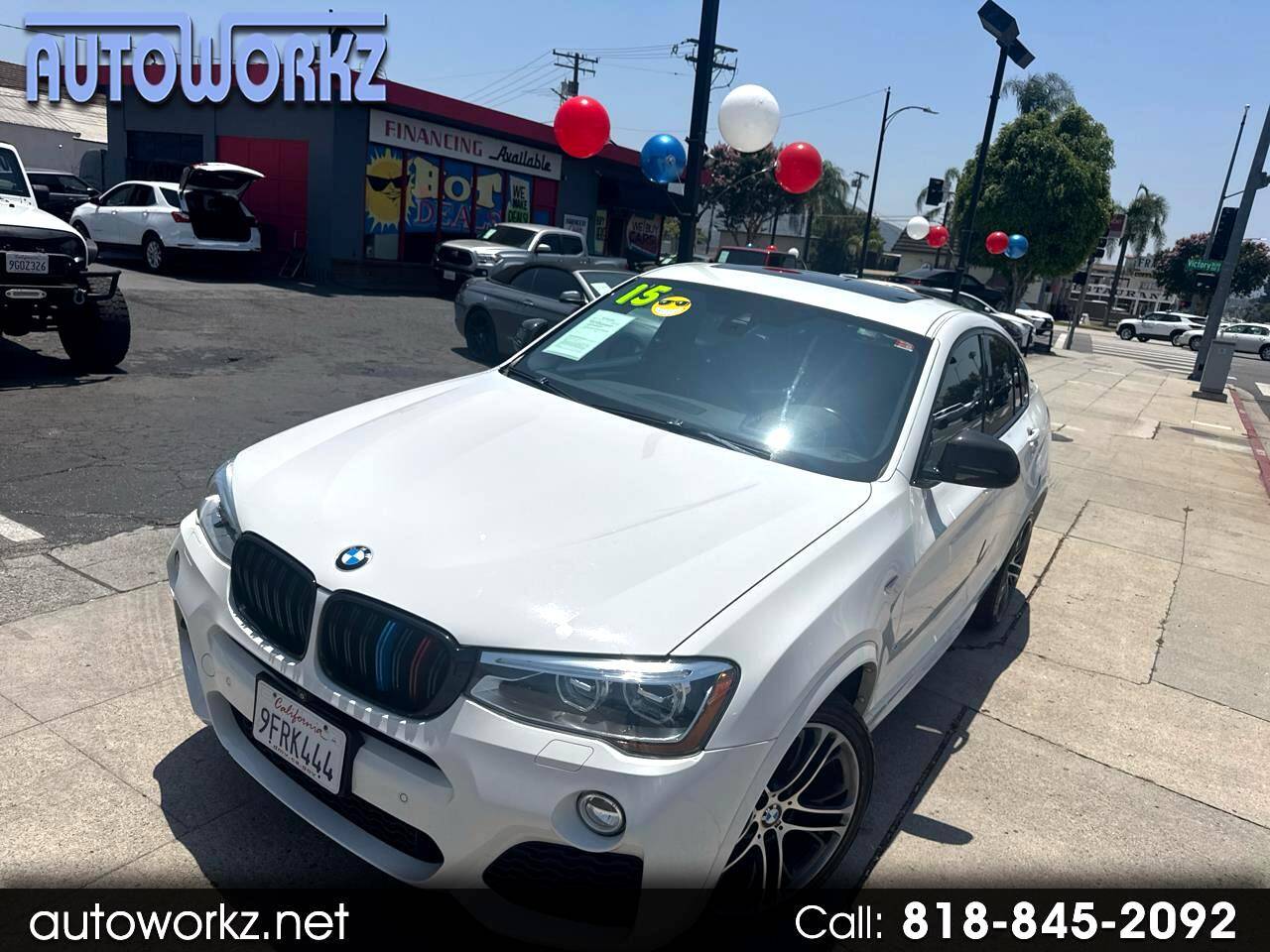 2015 BMW X4 35i — SUV — 105,396 mi — Burbank, CA