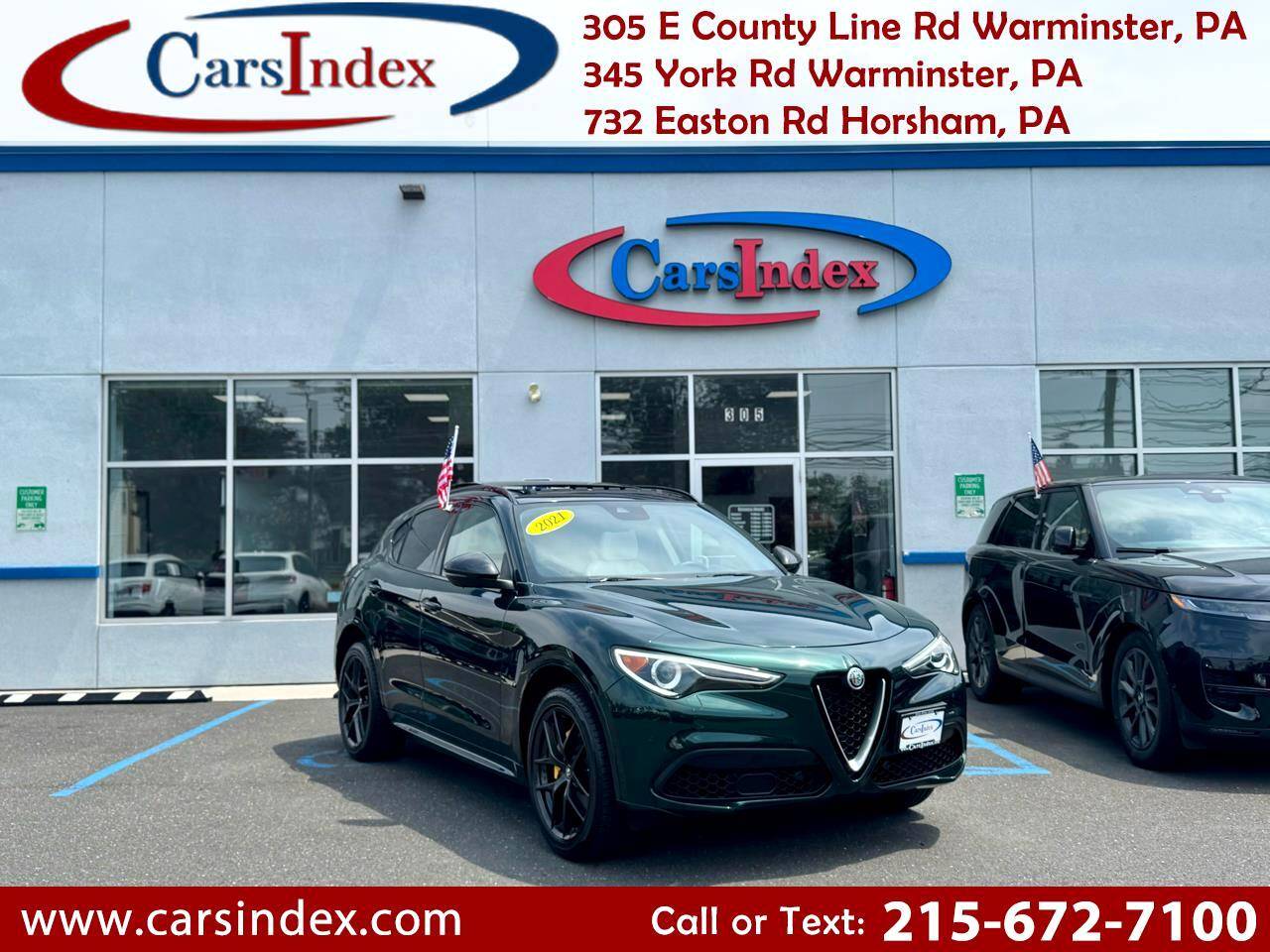 2021 Alfa Romeo Stelvio Ti — SUV — 45,463 mi — Warminster, PA