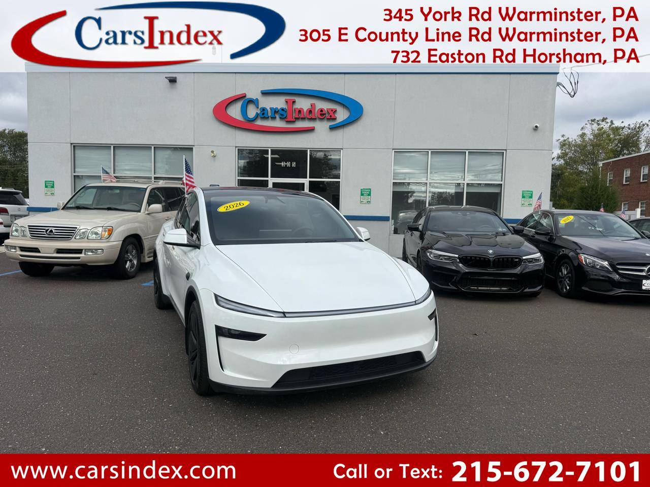 2026 Tesla Model Y Long Range — SUV — 9,747 mi — Warminster, PA