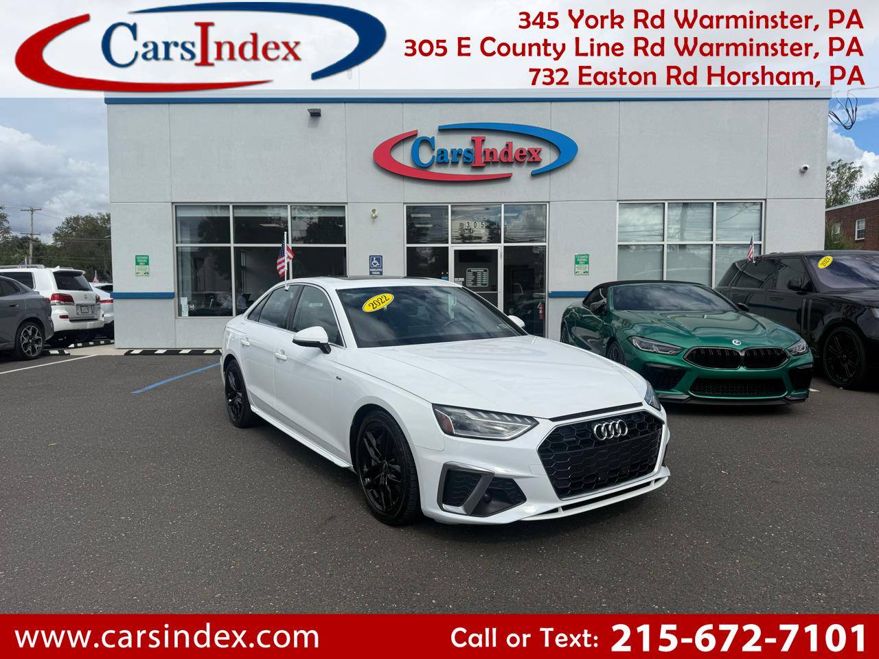 2022 Audi A4 S line Premium Plus — Sedan — 47,362 mi — Warminster, PA