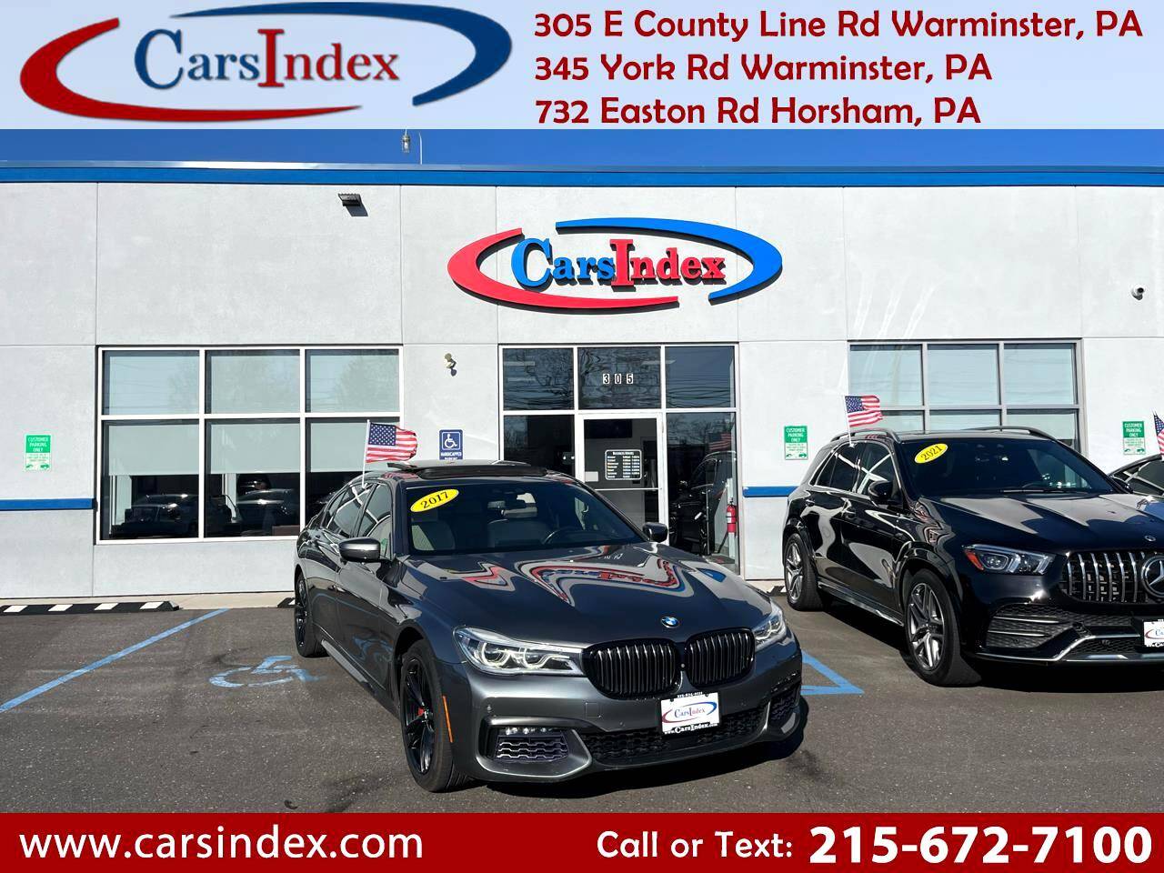 2017 BMW 7 Series 750i — Sedan — 93,500 mi — Warminster, PA
