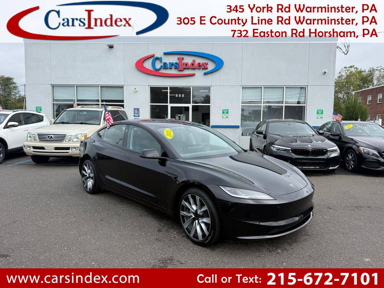 2025 Tesla Model 3 Long Range — Sedan — 23,587 mi — Warminster, PA