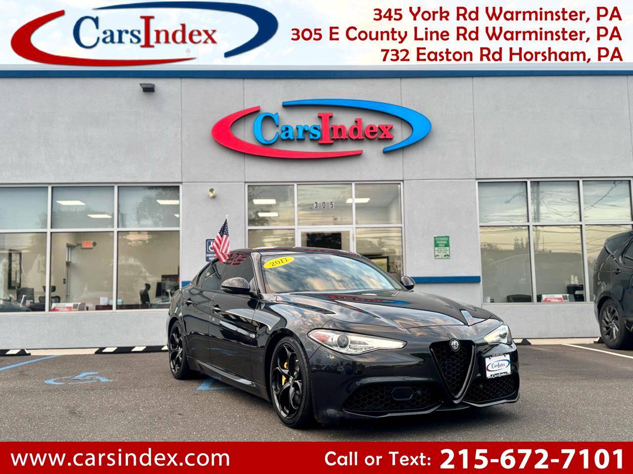 2017 Alfa Romeo Giulia Ti — Sedan — 40,040 mi — Warminster, PA