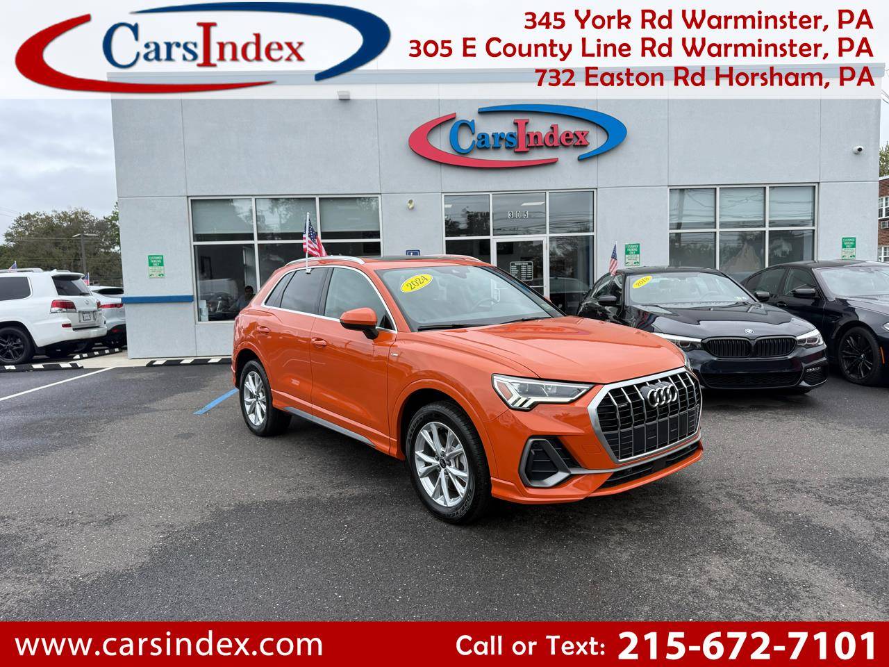2024 Audi Q3 S line Premium — SUV — 41,505 mi — Warminster, PA