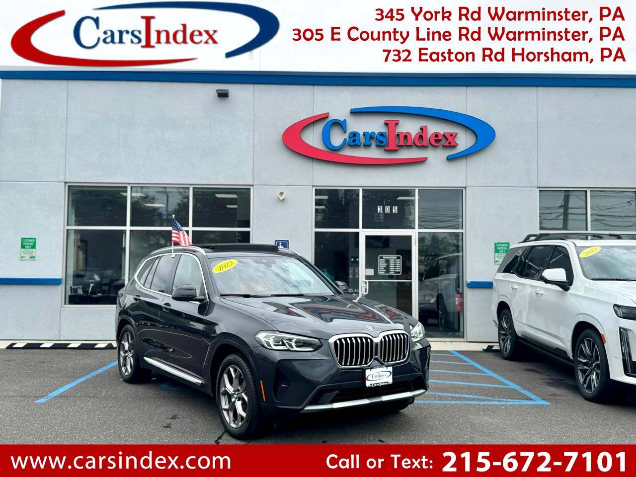 2022 BMW X3 30i — SUV — 57,413 mi — Warminster, PA