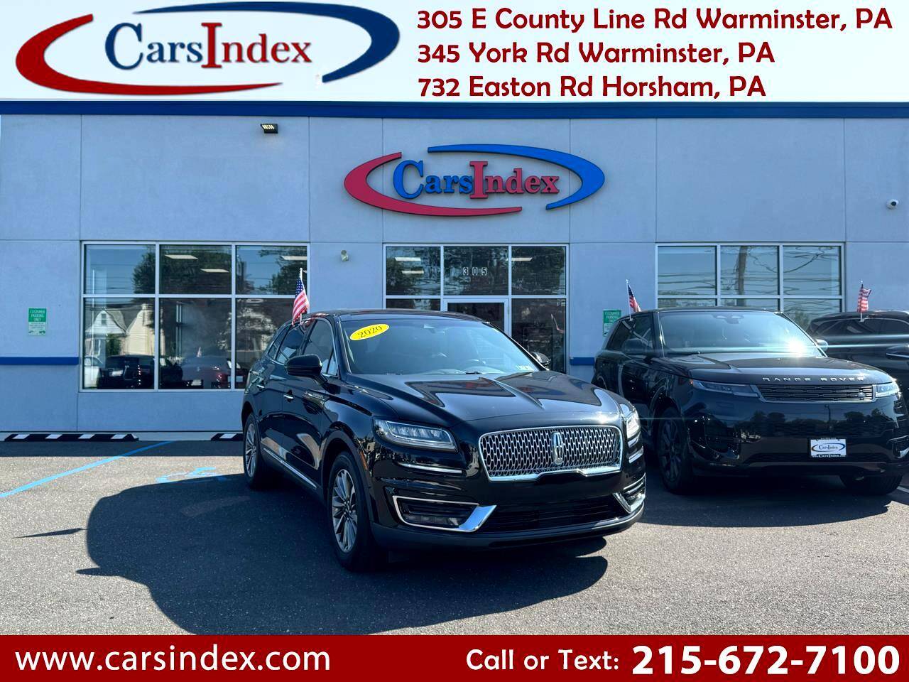 2020 Lincoln Nautilus Reserve — SUV — 57,499 mi — Warminster, PA