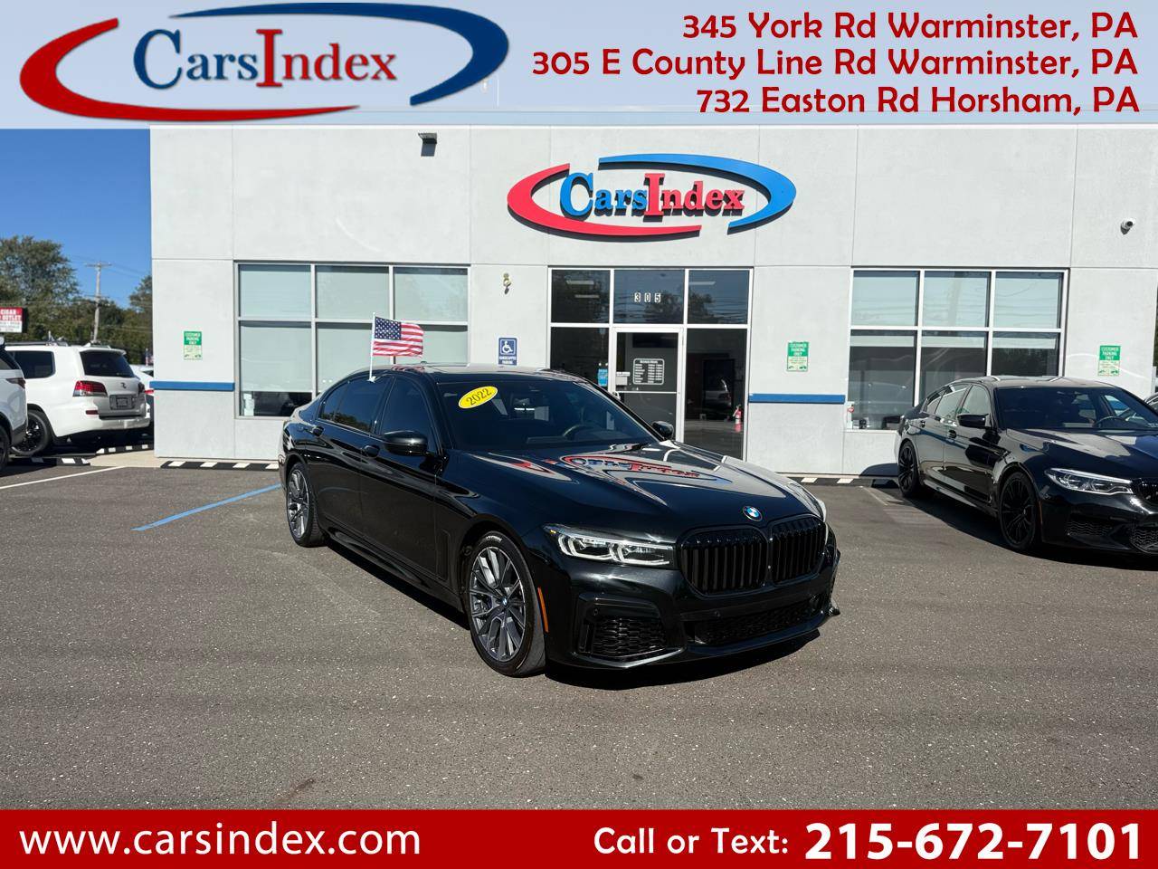 2022 BMW 7 Series 750i — Sedan — 56,250 mi — Warminster, PA