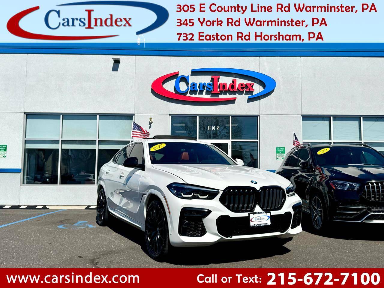 2022 BMW X6 40i — SUV — 52,353 mi — Warminster, PA