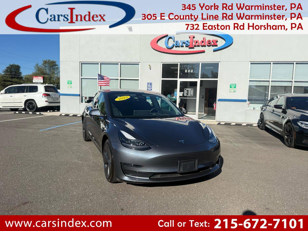 2023 Tesla Model 3 Model 3 — Sedan — 14,688 mi — Warminster, PA
