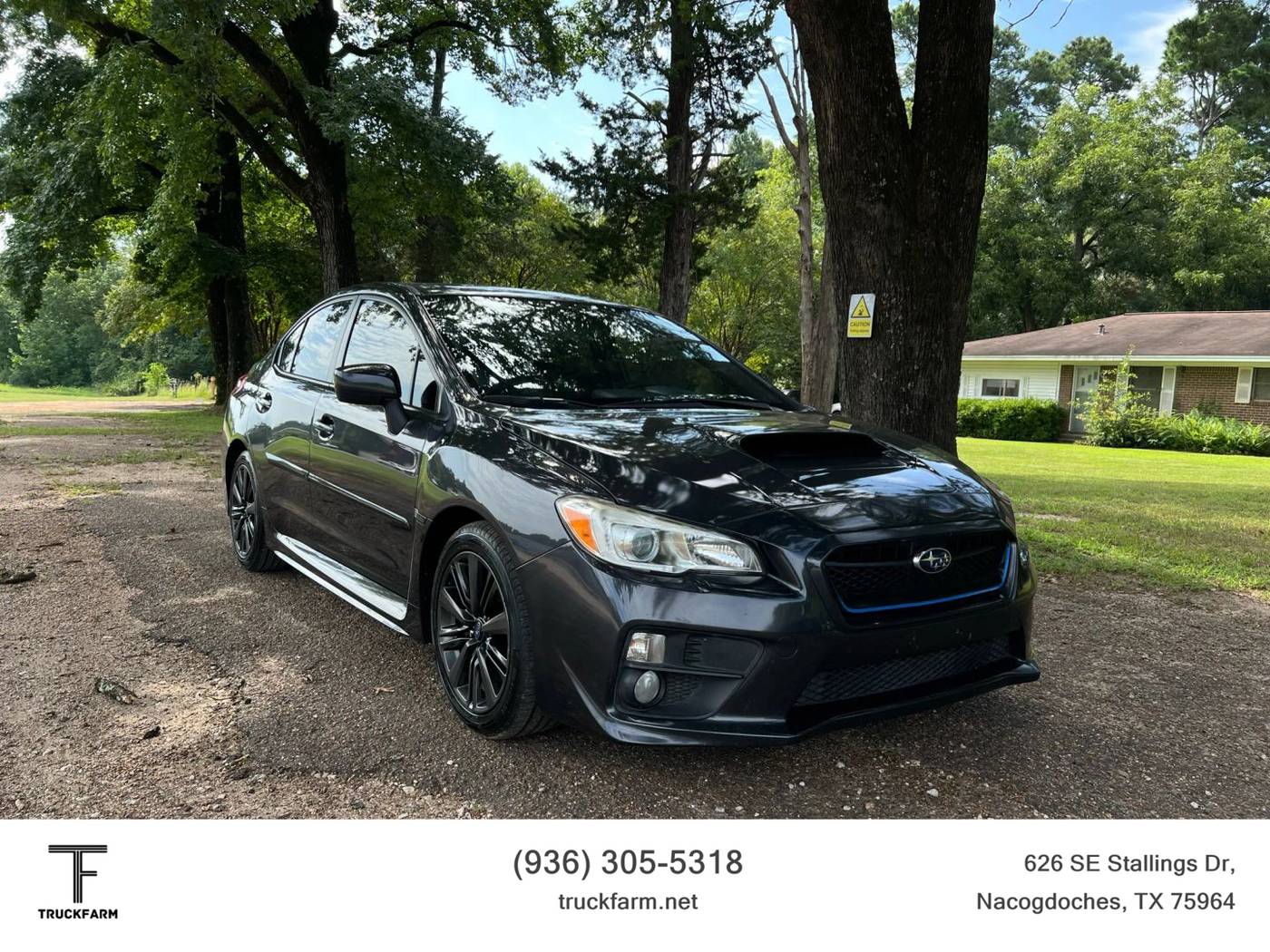 2015 Subaru WRX Premium — Sedan — 158,214 mi — Nacogdoches, TX