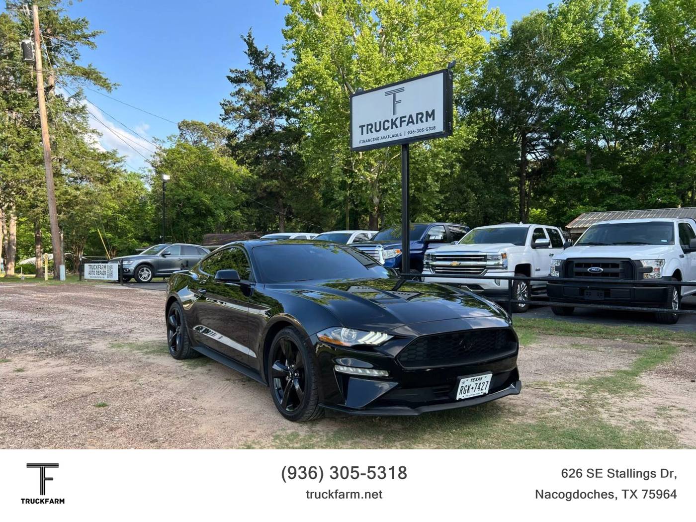2021 Ford Mustang EcoBoost — Coupe — 67,019 mi — Nacogdoches, TX