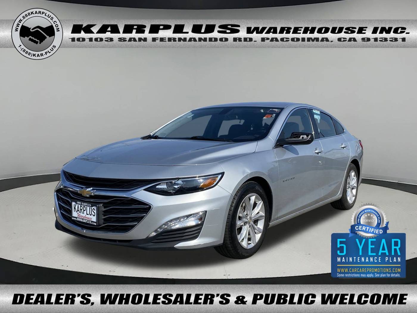 2022 Chevrolet Malibu LT — Sedan — 59,589 mi — Pacoima, CA