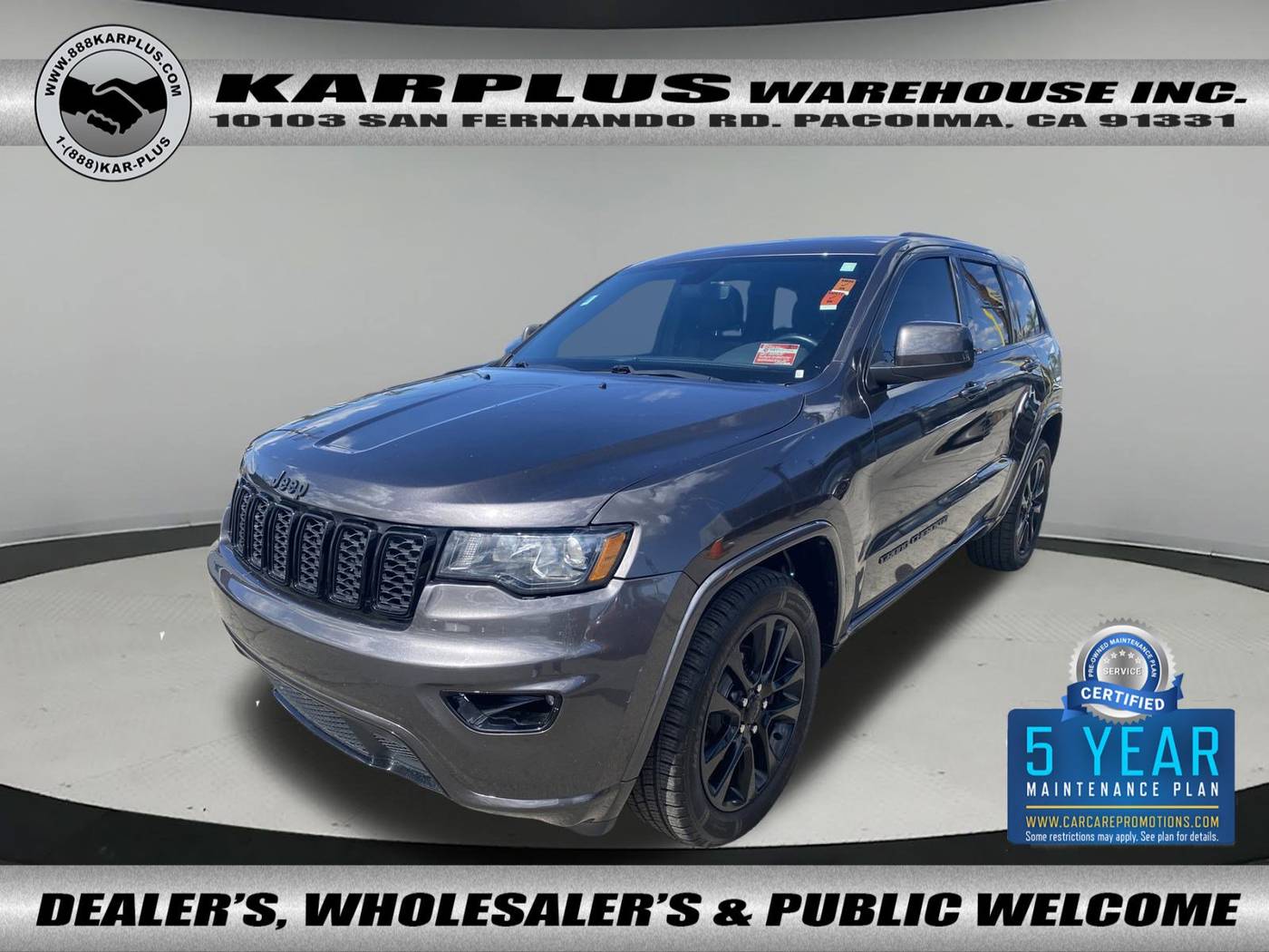 2019 Jeep Grand Cherokee Altitude — SUV — 85,837 mi — Pacoima, CA