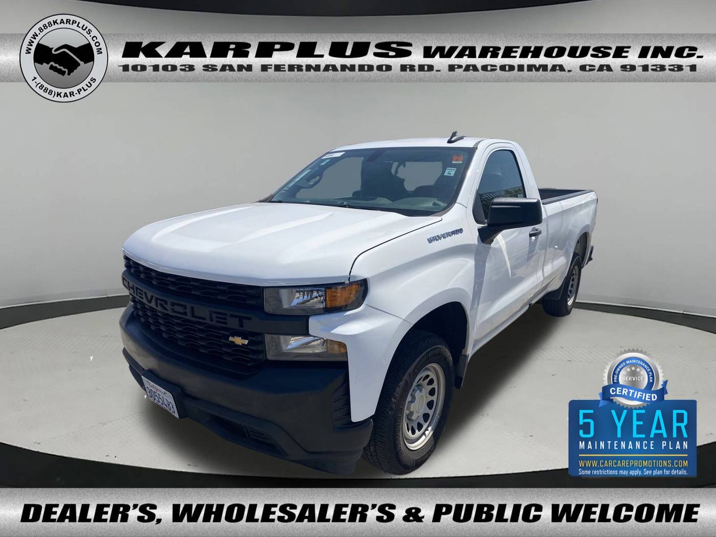 2020 Chevrolet Silverado 1500 WT — Pickup Truck — 98,200 mi — Pacoima, CA