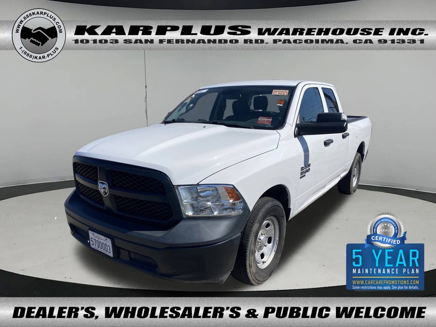 2021 Ram 1500 Classic Tradesman — Pickup Truck — 93,333 mi — Pacoima, CA