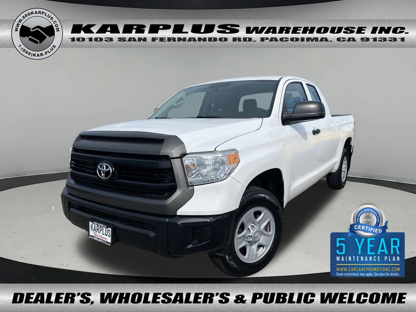 2017 Toyota Tundra SR — Pickup Truck — 110,960 mi — Pacoima, CA