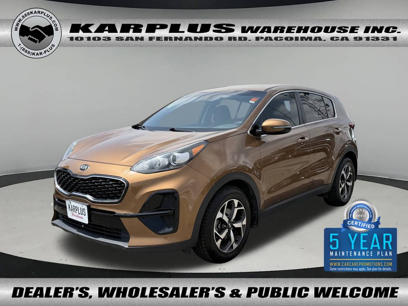 2020 Kia Sportage LX — SUV — 57,793 mi — Pacoima, CA