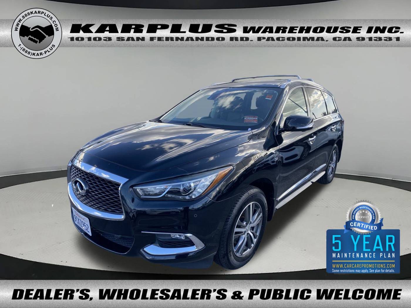 2019 INFINITI QX60 LUXE — SUV — 45,197 mi — Pacoima, CA