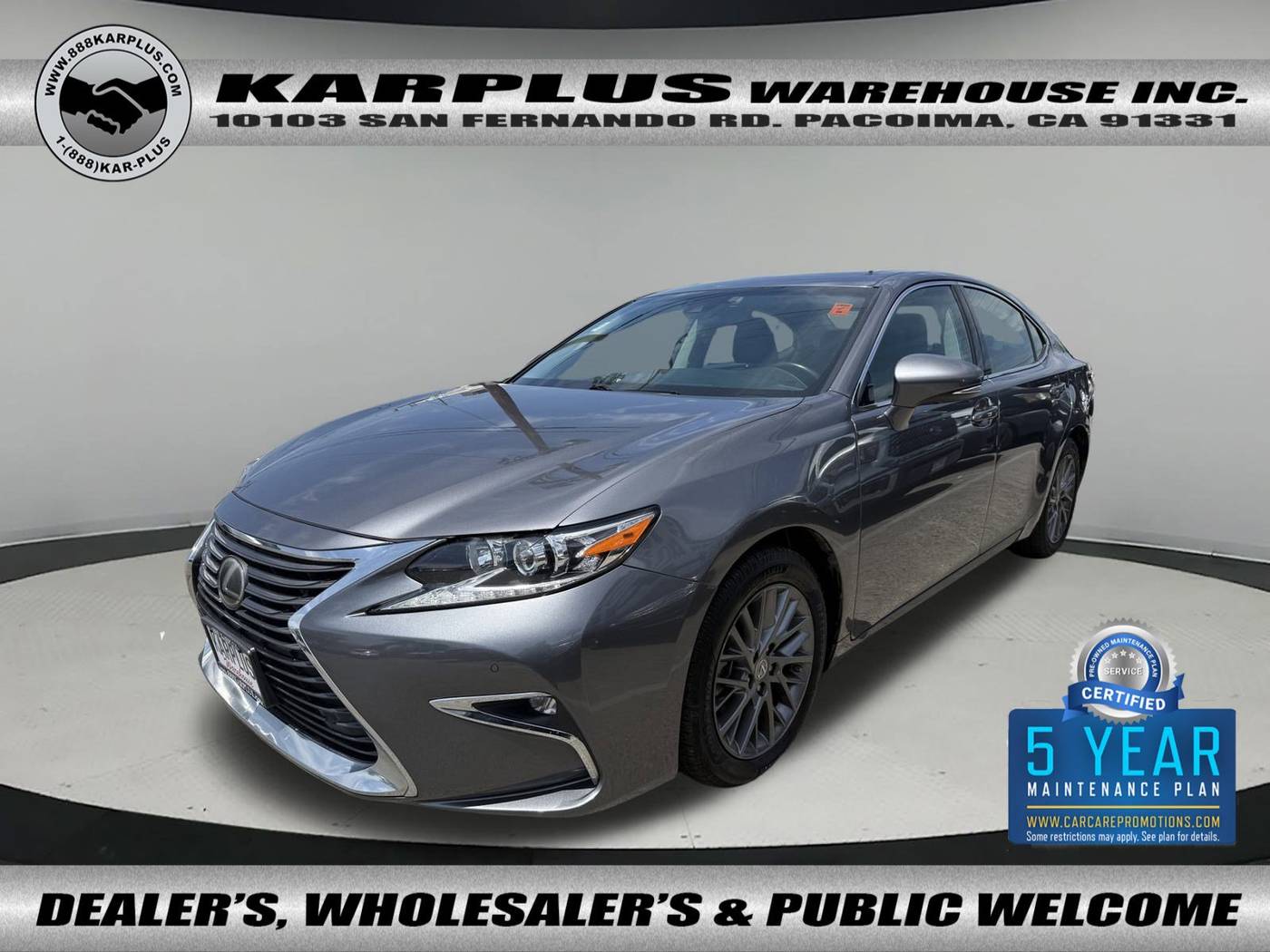 2018 Lexus ES ES 350 — Sedan — 102,160 mi — Pacoima, CA
